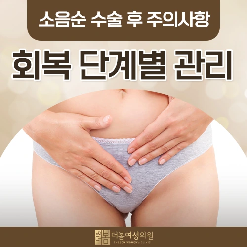 소음순 수술 후 붓기와 좌욕, 언제부터 괜찮을까요?
